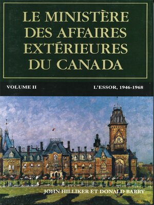 cover image of Le ministère des Affaires extérieures du Canada